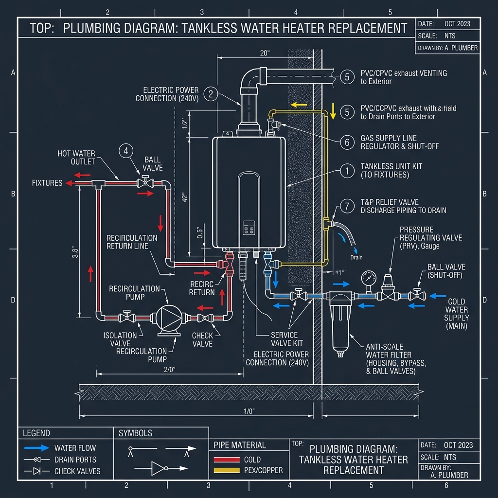 Tankless to Tankless Diagram